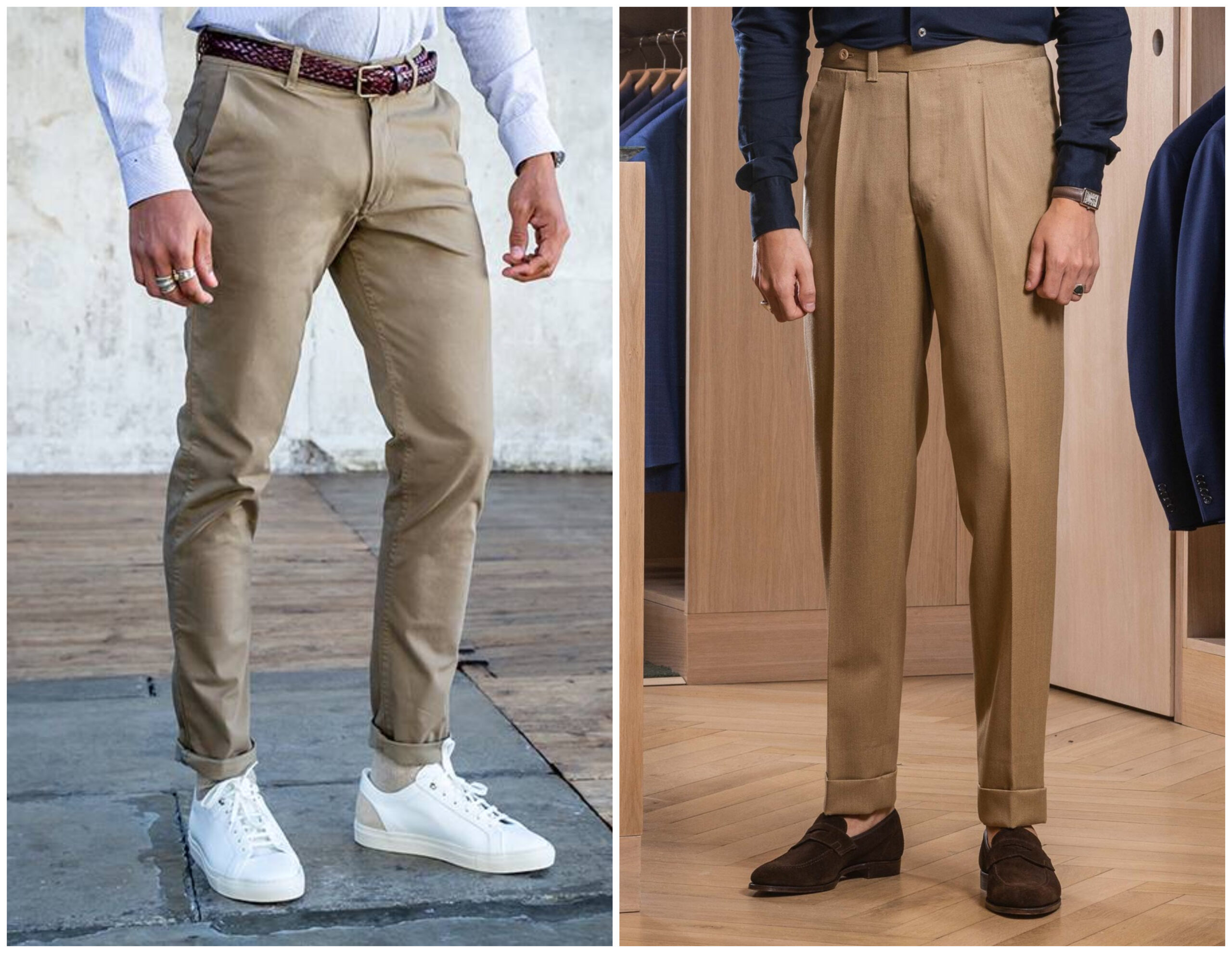 Comment choisir la longueur d'un pantalon homme ?