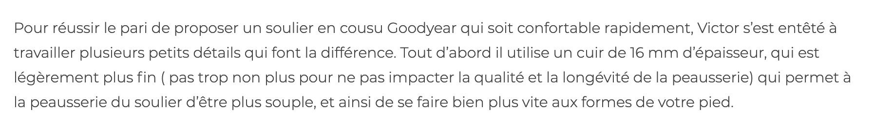 Selon Jamais Vulgaire Malfroid utilise un cuir de 16 mm d’épaisseur. La valeur de 16 mm est donnée à au moins deux reprises dans l’article donc s’il s’agit d’une coquille cette dernière est persistante et très amusante car elle est d’une ineptie totale. Mais si jamais vous aviez des doutes sur la stupidité de la valeur qui est donnée, voilà pour référence l’épaisseur du cuir utilisé par Carlos Santos. (Souce: Jamais vulgaire)