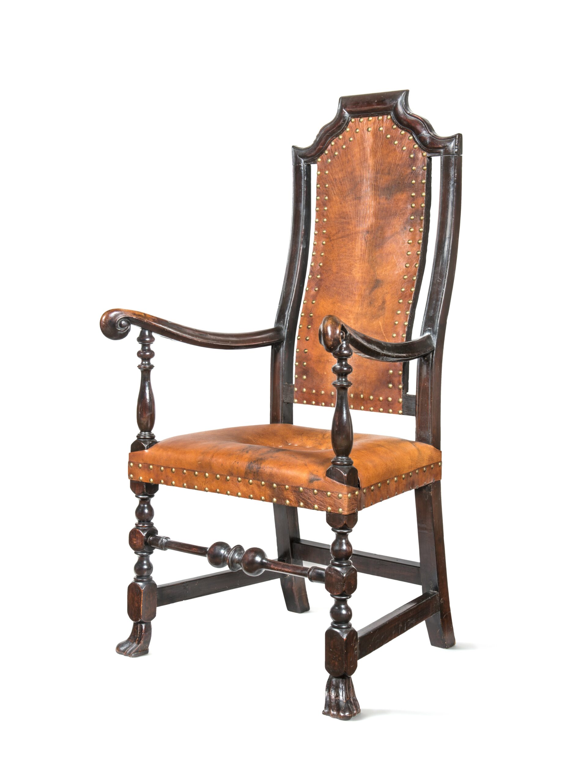 Certains musées vont faire de même et profiter de cet afflux inattendu de cuir de Russie pour restaurer certaines pièces de leur collection comme c’est le cas avec cette chaise du Winterthur Museum. (Source : Winterthur Museum)
