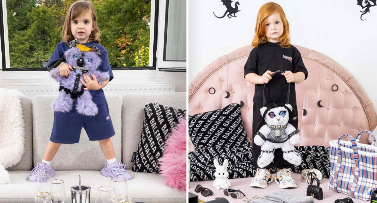 Chez Balenciaga on aime les enfants… (Source : balenciaga)